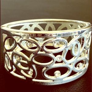 Silver Tone Bangle